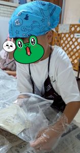 たいが　うどん入れる
